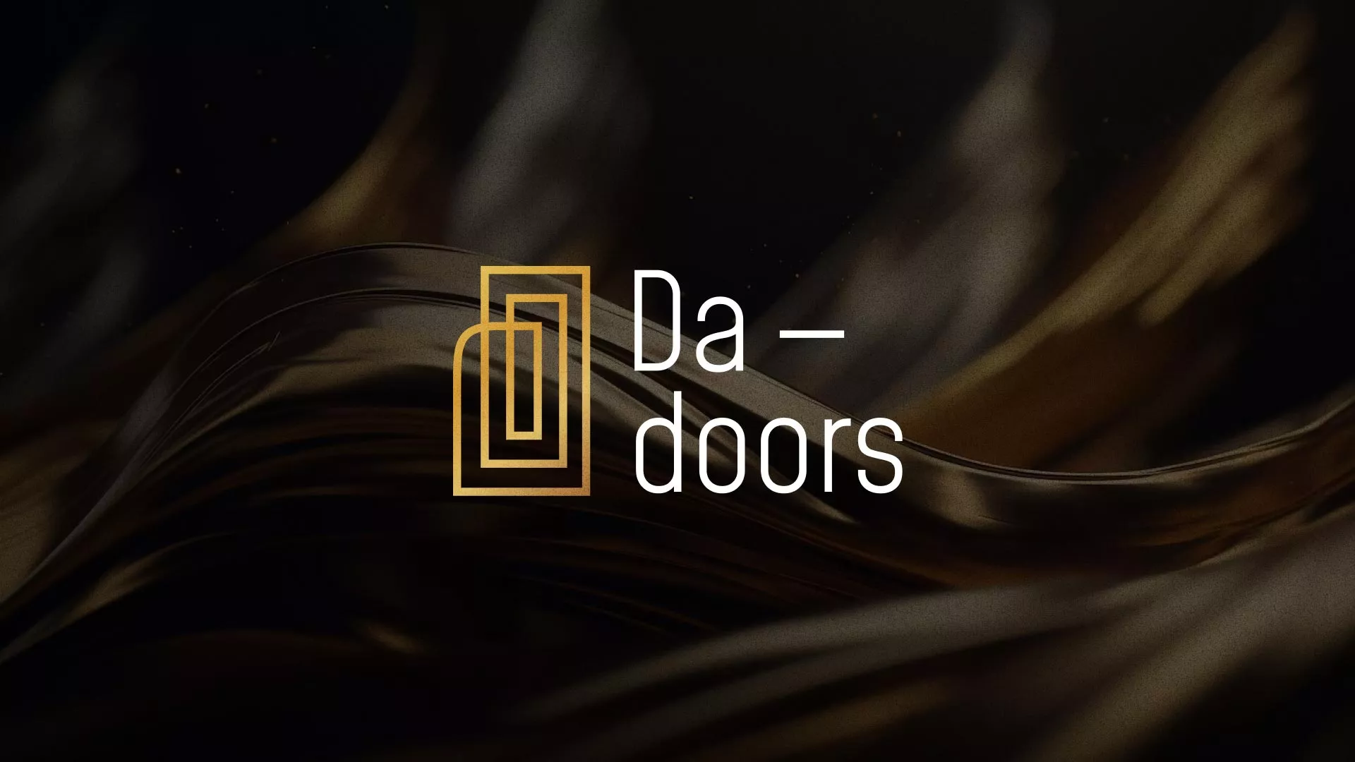 Разработка логотипа для компании «DA-DOORS» в Новороссийске